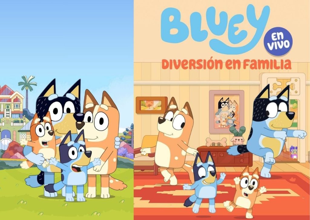 Bluey en Bogotá, el show que celebra el amor incondicional en familia