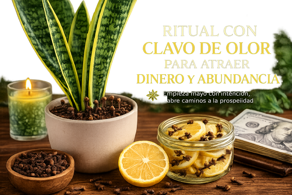 Ritual con clavo de olor para atraer dinero en mayo